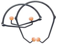 1005952 Honeywell Safety Black, Orange Disposable Band Ear Plugs, 24dB Rated, 1 Pairs