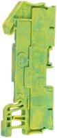 3208333 Phoenix Contact  PT 1.5/S-QUATTRO-PE Series Green/Yellow, 0.14 → 1.5mm², Single-Level, Push In