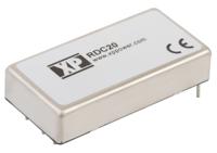 rdc20110s12 XP Power RDC DC-DC Converter, 12V dc/ 1.65A Output, 55 → 176 V dc Input, 20W, Through Hole, +85°C Max Temp -40°C
