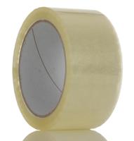 176-9805 RS PRO Transparent Packing Tape, 66m x 48mm