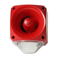 pnc-0208 Klaxon PNC Series Clear Beacon, 10 → 60 V, IP66, Fixed Mount, 116dB at 1 Metre