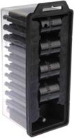 213-1011 RS PRO 45-Piece Metric 1/2 in; 3/8 in Standard Socket/Bit Set