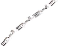 170324-2 TE Connectivity Positive Lock .187 Mk II Uninsulated Female Spade Connector, Receptacle, 4.75 x 0.51mm Tab Size, 0.2mm²