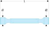 9714x15 Facom Hex Socket Wrench, 14 x 15 mm Tip, 150 mm Overall