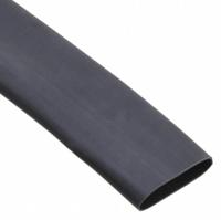 atum-328-0 TE Connectivity Adhesive Lined Heat Shrink Tubing, Black 32mm Sleeve Dia. x 1.2m Length 4:1 Ratio, ATUM Series