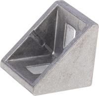 180-9136 RS PRO Angle Bracket, Connecting Component, Strut Profile 20 mm, Groove Size 5mm