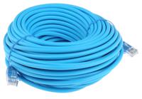 791-7006 RS PRO, 20m Cat5e, Blue RJ45 to Male RJ45 Male, U/UTP Unshielded, Terminated LSZH Sheath