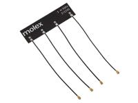 212330-0100 Molex  Patch WiFi Antenna with UFL Connector, Bluetooth (BLE), WiFi