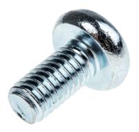 482-8385 RS PRO Bright Zinc Plated Pan Steel Tamper Proof Security Screw, M6 x 12mm