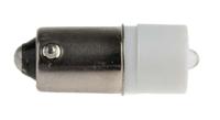 212-480 RS PRO White LED Indicator Lamp, 24V ac/dc, BA9s Base, 10mm Diameter, 2070mcd