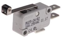 804-6259 RS PRO Long Roller Lever Micro Switch, Quick Connect Terminal, 16 A @ 250 V ac, SP-DT