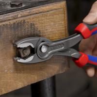 82-02-200 Knipex Twingrip Water Pump Pliers, 200 mm Overall, Straight Tip