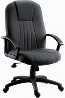181-2093 RS PRO Grey Fabric Executive Chair