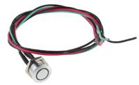 175-8590 RS PRO Illuminated Push Button Switch, Momentary, Panel Mount, 16mm Cutout, SPST, Yellow LED, 36V dc, IP67