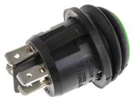 kdh3aea2gbb ZF Illuminated DPST, On-Off Rocker Switch Panel Mount