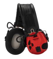 mt16h210f-478-rd 3M PELTOR SportTac Wired Electronic Ear Defenders with Headband, 26dB, Red