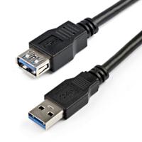 usb3sext2mbk StarTech.com USB 3.0, Male USB A to Female USB A, 5Gbps, 2m