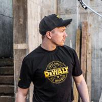 oakdale DeWALT Black 35% Polyester, 65% Cotton Cap