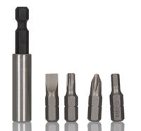 192-3663 RS PRO Bit Set 31 Pieces, Phillips, Pozidriv, Slotted, Star