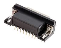 811-7121 RS PRO 15 Way Right Angle Through Hole D-sub Connector Socket, 2.77mm Pitch, with 4-40 UNC Screwlocks