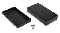 rnd-455-01203 RND RND 455 Series Black ABS Enclosure, IP67, Black Lid, 148.4 x 79.1 x 37.15mm
