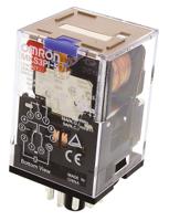 mks3pi-5-12vdc Omron PCB Mount Relay, 12V dc Coil, 10A Switching Current, 3PDT