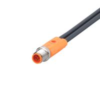 evc808 ifm electronic Male 5 way M12 to Female 5 way M12 Communication Cable, 2 m