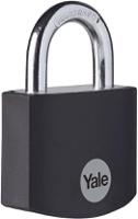 ye3b381191bk Yale Padlock Aluminium Padlock, 6mm Shackle, 42mm Body
