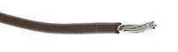 3055-br005 Alpha Wire Brown 0.75 mm² Hook Up Wire, 18 AWG, 16/0.25 mm, 30m, PVC Insulation, 3055 BR005