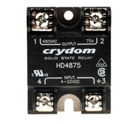 hd4875 Sensata Crydom HA AND HD SERIES Series Solid State Relay, 75 A Load, Panel Mount, 530 V ac Load, 32 V Control