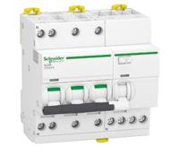 a9da7725 Schneider Electric RCBO, 25A Current Rating, 3P+N Poles, 300mA Trip Sensitivity, Type C, Acti9 Range
