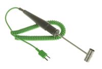 911-9740 RS PRO Type K Thermocouple Air Temperature Probe, 110mm Length, 30mm Diameter, +750 °C Max, With SYS Calibration