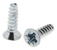 482-7506 RS PRO Bright Zinc Plated Steel Countersunk Head Thread Forming Screw, N°6 x 1/2in Long 13mm Long