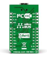 mikroe-1985 MikroElektronika USB 12C click MCP2221 Development Kit for MikroBUS MIKROE-1985