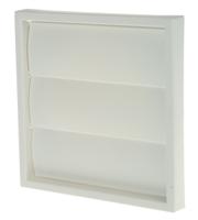 436575 Vent-Axia White Plastic Vent Grille, Parallel Slat, 140 x 140mm