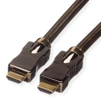 11045688-10 Roline, 1.5m Male HDMI to Male HDMI Ultra High Speed 3840 x 2160
