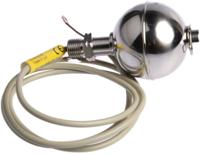 011-1950 Gems Sensors Vertical Stainless Steel Float Switch, Float, 1m Cable, Relay