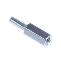 806-6572 RS PRO Standoff, M3 x M3 Thread, 15mm Body, Steel, Male/Female, 8mm Stud