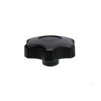 284-5508 RS PRO Black Thermoplastic Multiple Lobes Clamping Knob, M8, Threaded Mount