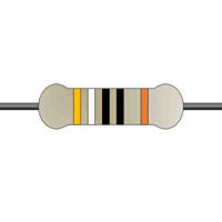 mfr-25fte52-390r Yageo 390Ω Metal Film Fixed Resistor 0.25W ±1% MFR-25FTE52-390R