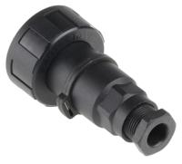 px0728p Bulgin Circular Connector, 9 Contacts, Cable, Standard Connector, Plug, Male, IP68, IP69K, Standard Buccaneer Series