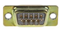 472-758 RS PRO 9 Way Through Hole D-sub Connector Plug, 2.74mm Pitch