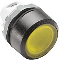 1sfa611100r1103-mp1-11y ABB Modular Series Yellow Momentary Push Button Head, 22mm Cutout, IP66