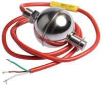 010-3089 Gems Sensors Horizontal, Vertical Stainless Steel Float Switch, Float, 1m Cable, Relay