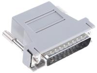 625-6259 RS PRO D Sub Adapter Male 25 Way D-Sub to Female RJ45
