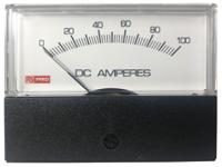 186-2531 RS PRO Analogue Panel Ammeter DC, 76mm x 74mm, ±1.5 % Moving Coil