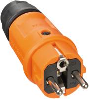 9837560 brennenstuhl French Mains Plug & Socket, 16A Orange, Cable Mount, 250 V