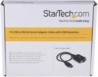 icusb232pro StarTech.com RS232 USB A Male to D-sub, 9 Pin Male Interface Converter