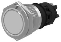 82-55521000 EAO 82 Series Push Button Switch, Momentary, Panel Mount, 19mm Cutout, SPDT, 240V, IP65, IP67