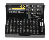 t4508 CK Driver Bit Set 41 Pieces, Clutch, Phillips, Slotted, Spanner, Spline Drive, Torq Set, Torx, Tri-Wing